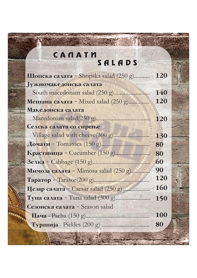 Меана Грош menu